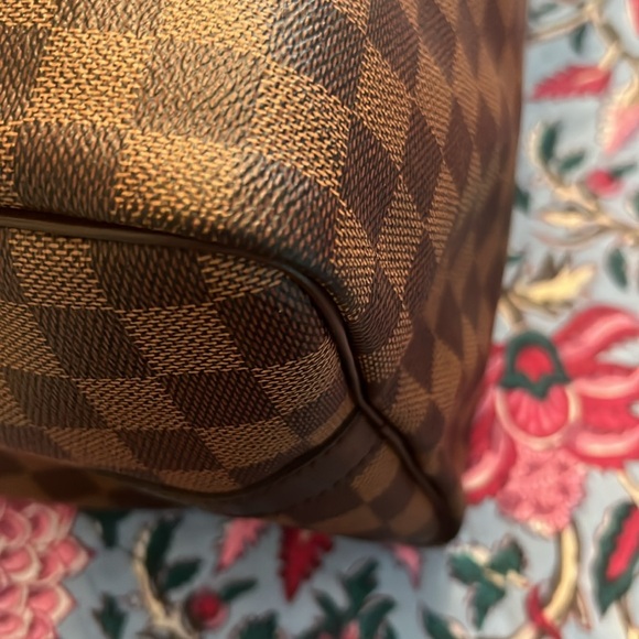 Loui Vuitton 30 Damier Ebene Speedy Bandolier. - Picture 4 of 16